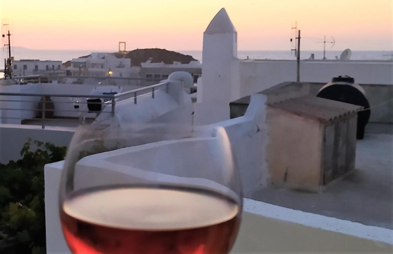 Willa Naxion Esti - Διαμονή Στην Παλιά Χώρα Της Νάξου Naxos City Zewnętrze zdjęcie